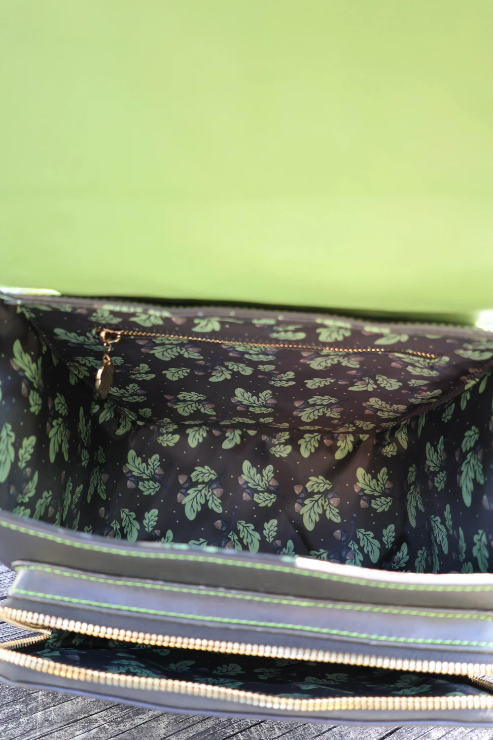 Druid Backpack | Leafy Fantasy Bag with Custom Zipper and Oak Lining, SHIPS Q2 2026 - Image 12