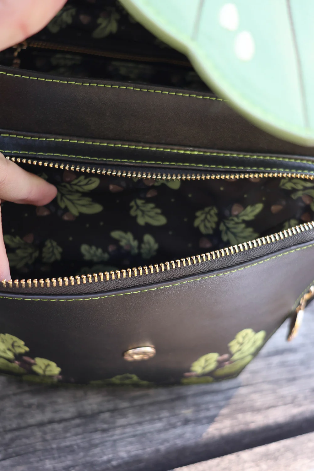Druid Backpack | Leafy Fantasy Bag with Custom Zipper and Oak Lining, SHIPS Q2 2026 - Image 13