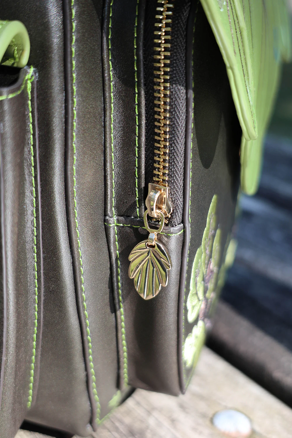 Druid Backpack | Leafy Fantasy Bag with Custom Zipper and Oak Lining, SHIPS Q2 2026 - Image 8
