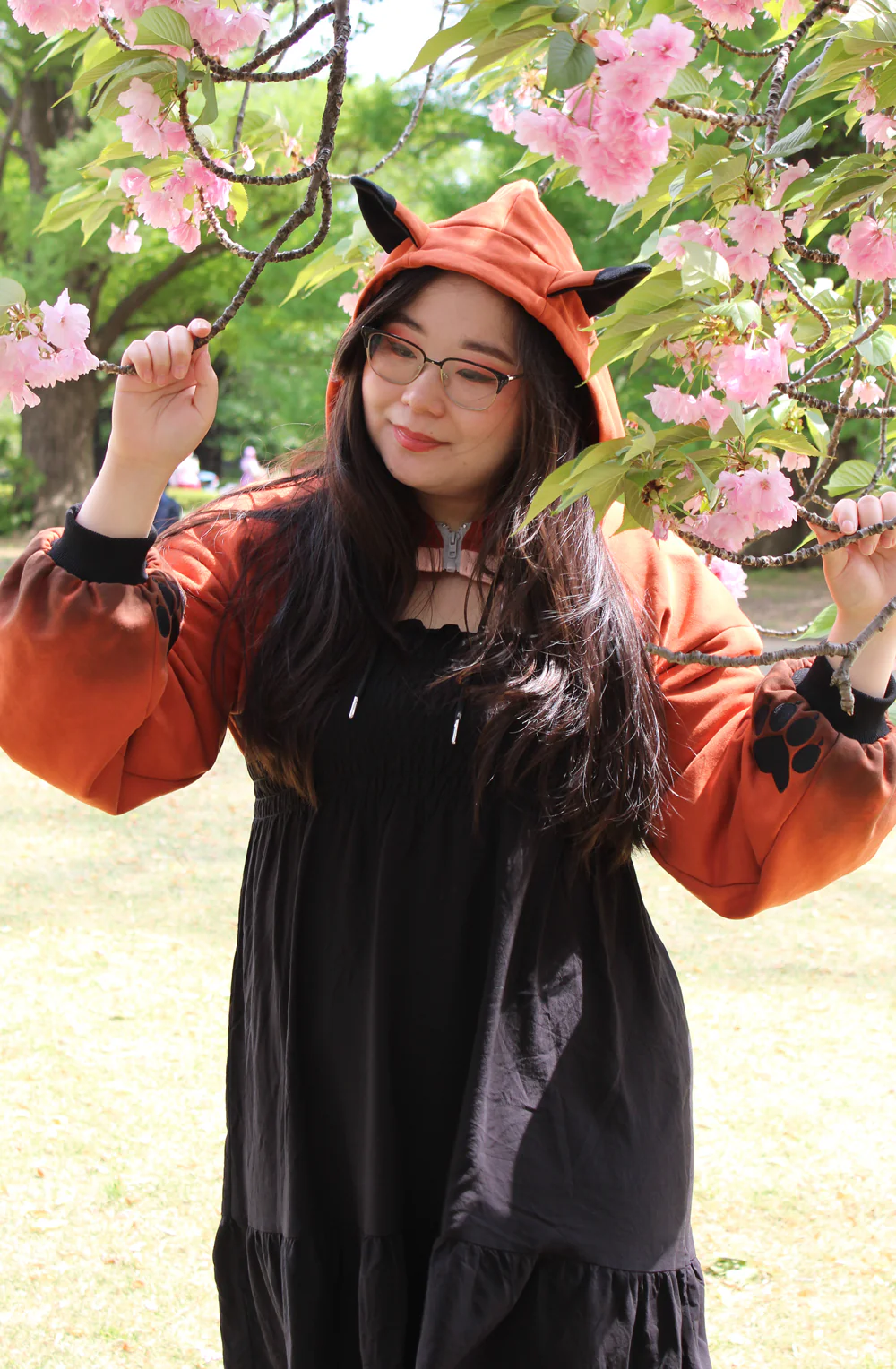 Fox Hooded Shrug UNISEX WEAR - Image 6