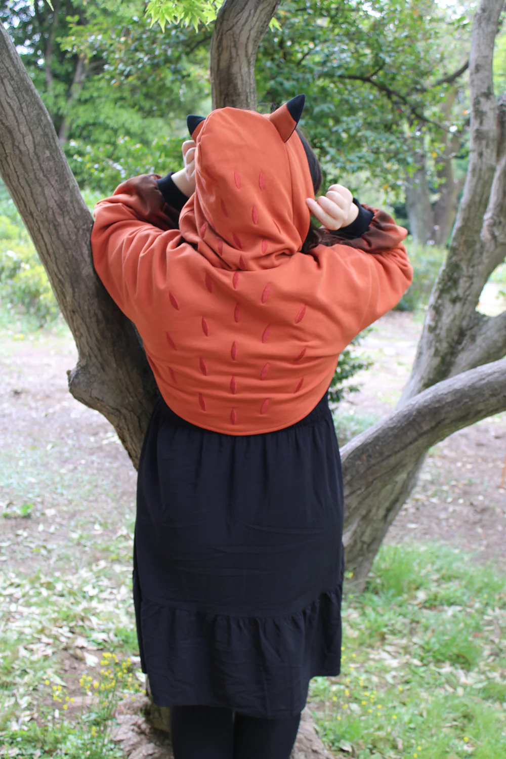 Fox Hooded Shrug UNISEX WEAR - Image 7
