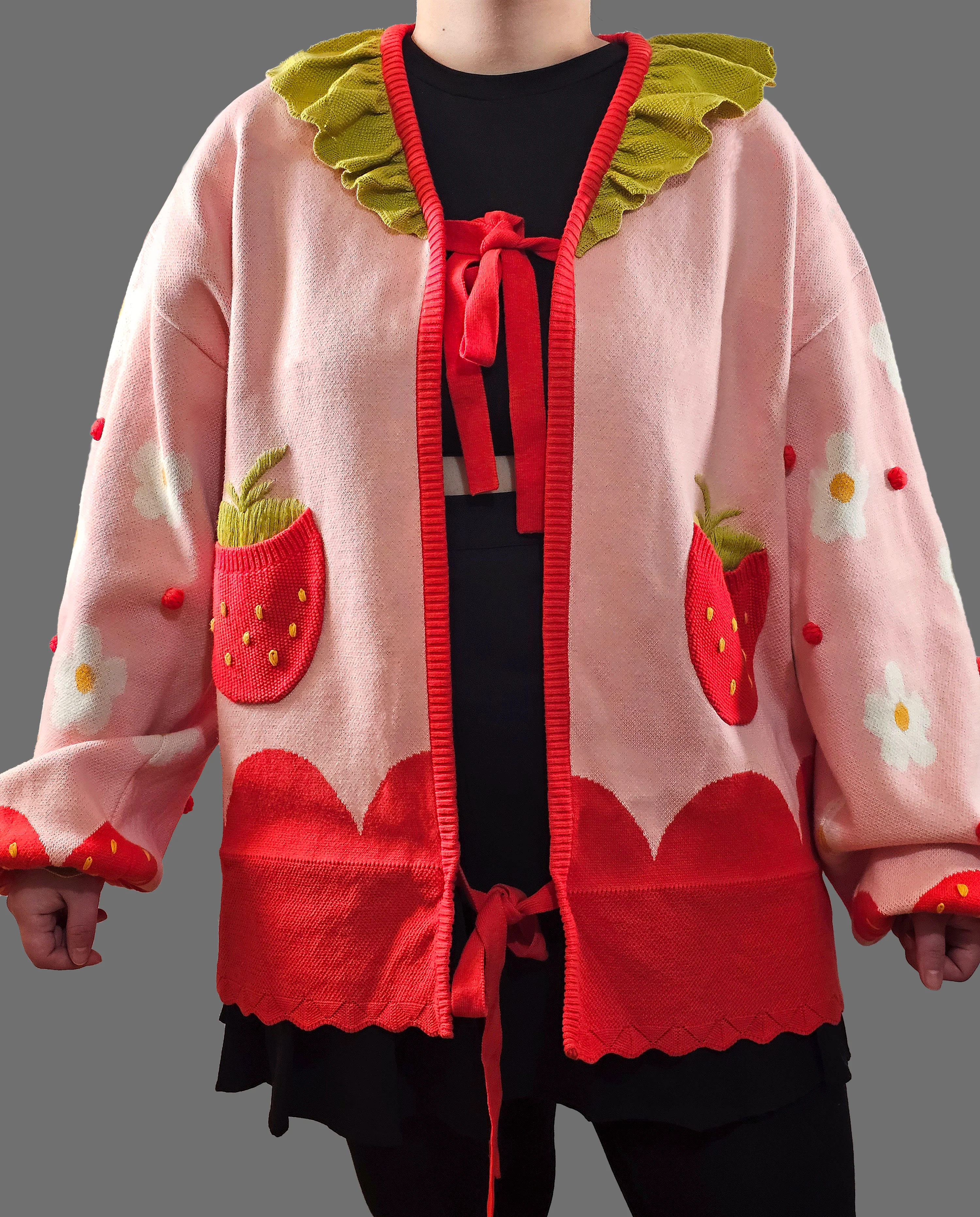 Strawberry Blossom Cardigan - Image 4